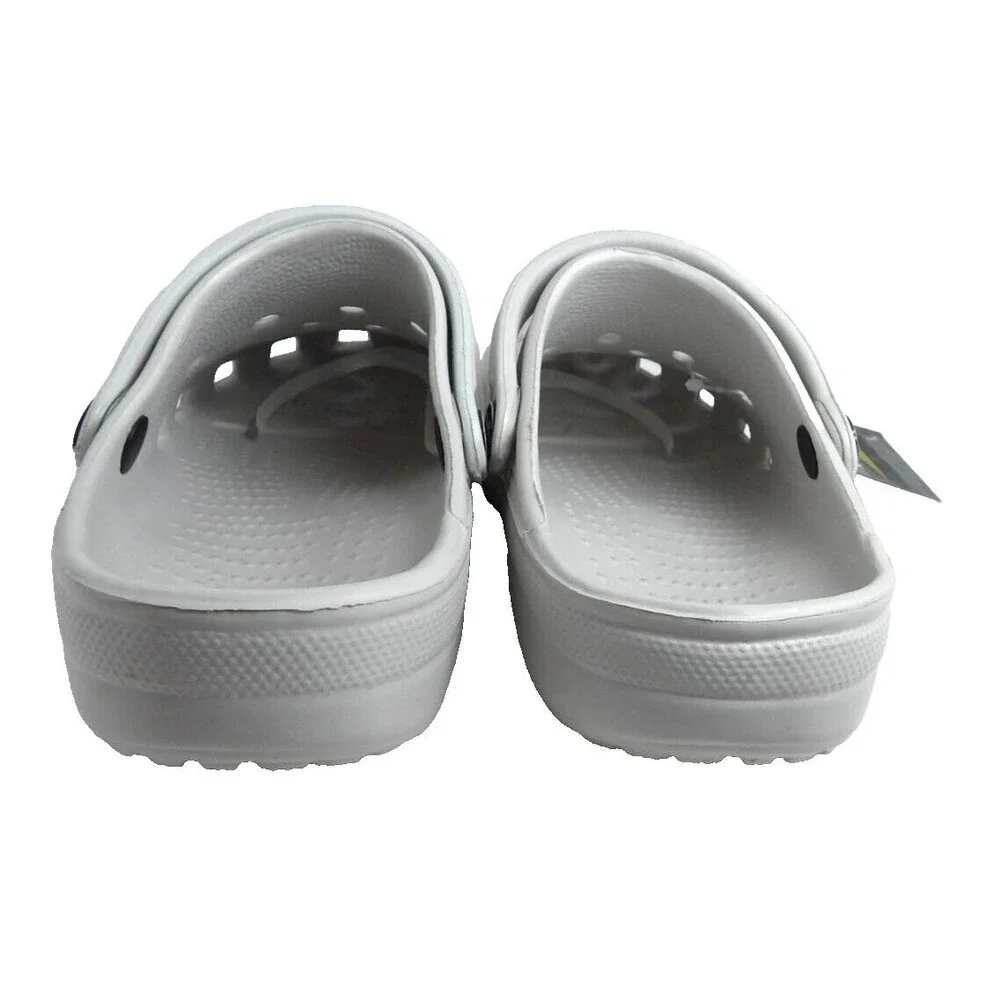Komodo Clogs New Water Shoes Gray Unisex M 8-9 W 10-11 Rubber Slip On 631703